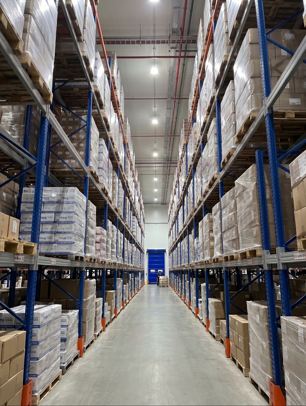 Operação logística em centro de distribuição